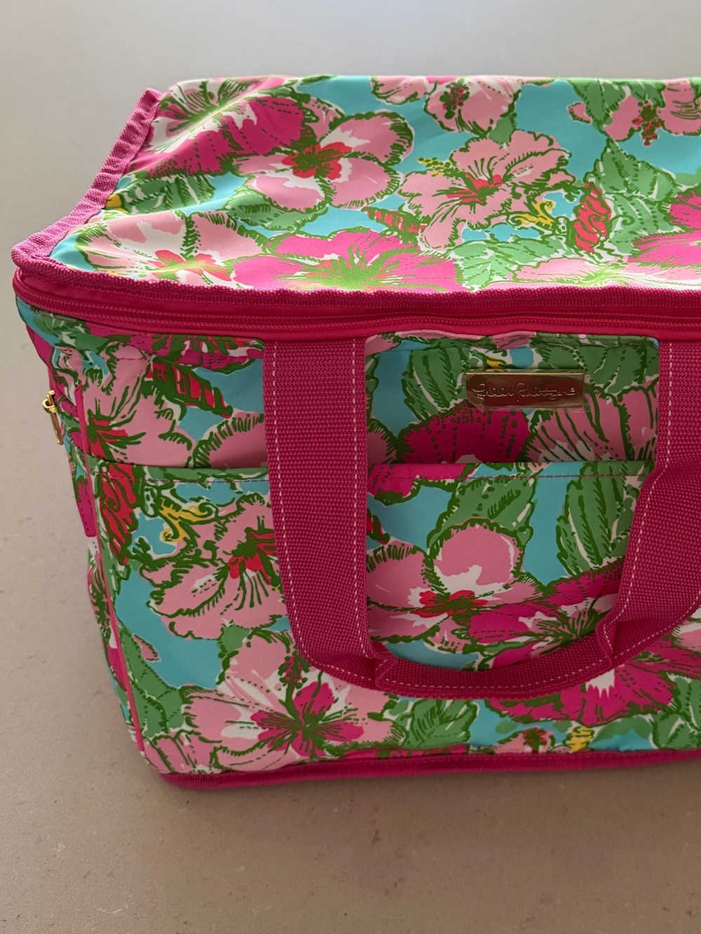 Lilly Pulitzer Floral Cooler Bag — LIKE NEW